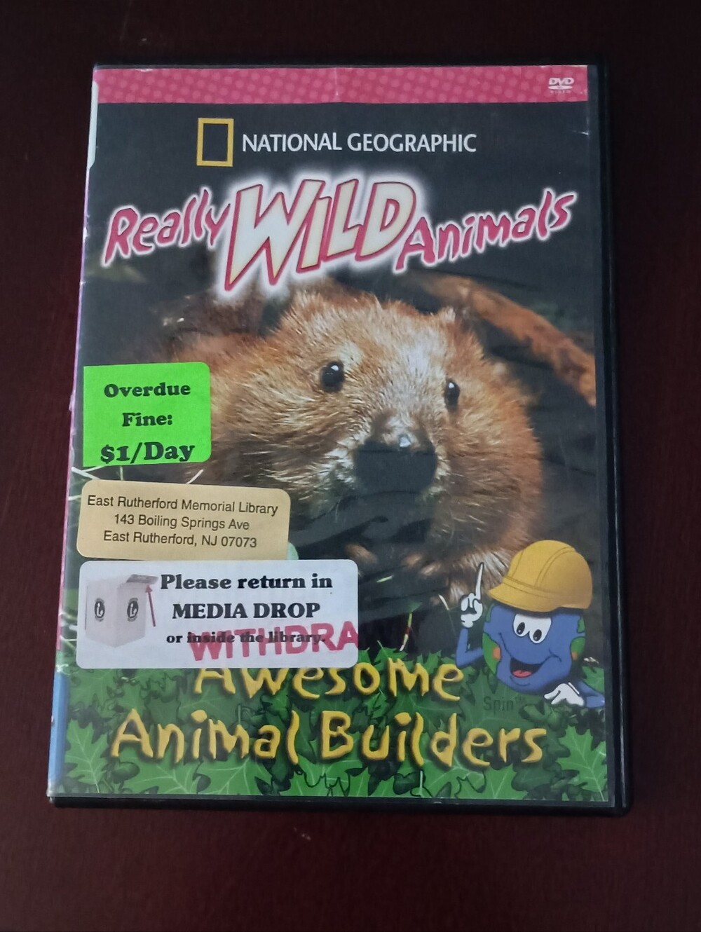 3/$10 🌟 National Geographic Really Wild Animals: Awesome Animal Builders DVD